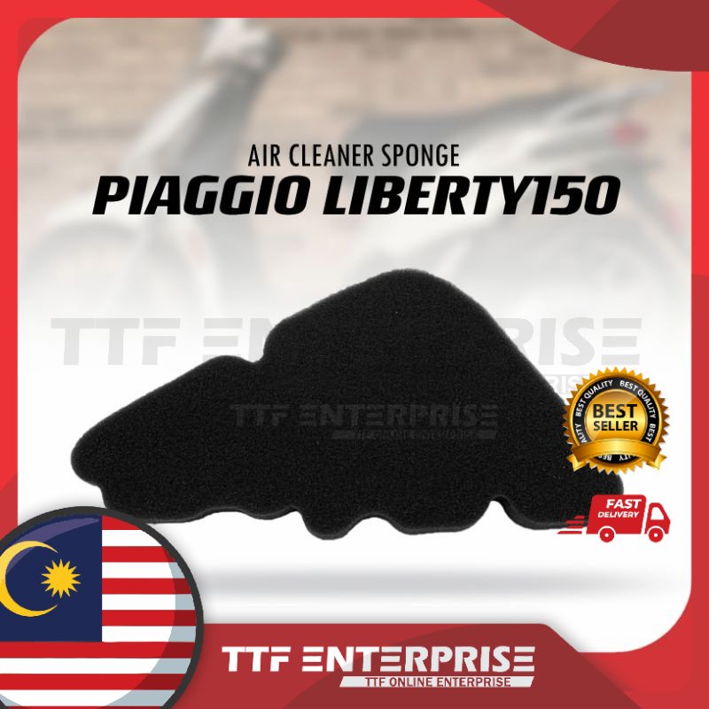 PIAGGIO LIBERTY150 AIR CLEANER SPONGE กรองอากาศ LIBERTY 150