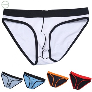 GORGEOUS~Men Sexy Underwear Briefs Breathable Low-waist Pouch Panties Lingerie Shorts