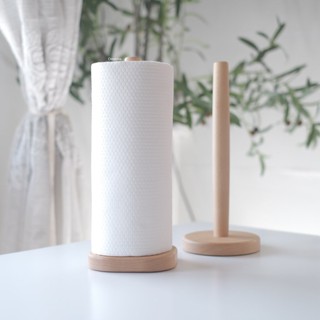 Omocha - Kitchen paper tissue holder แกนไม้ใส่ทิชชู่ครัว แกน…