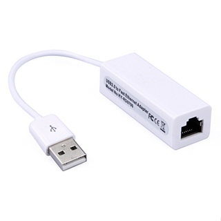 อะแดปเตอร์การ์ดเครือข่าย LAN USB 2.0 เป็นอีเธอร์เน็ต 10 100 RJ45 100Mb