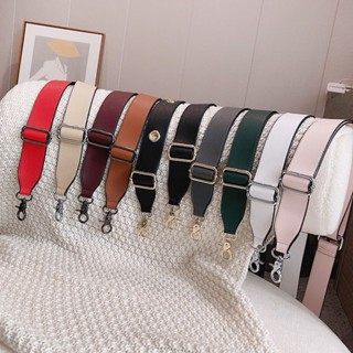 สายสะพายกระเป๋าหนังแท้ หนัง PU ปรับได้ ปรับระดับได้ Leather Shoulder Sling Strap Replacement