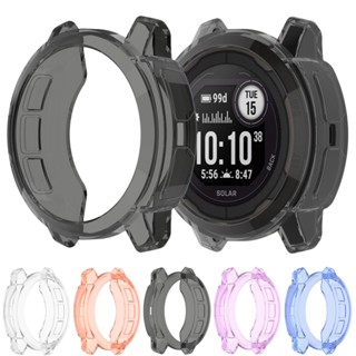 สําหรับ Garmin instinct 2 2s TPU เคสนิ่ม ป้องกัน ฝาครอบ กันชน นาฬิกา กรอบ กันกระแทก เคสป้องกัน