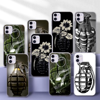 เคสโทรศัพท์มือถือ TPU ใส แบบนิ่ม ลาย 59d Army Fans Weapons Grenades สําหรับ Samsung A51 A52 A52S A6 Plus A7 A70 A71 A72 A8