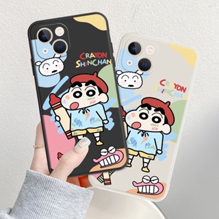 เคสโทรศัพท์ซิลิโคน TPU แบบนิ่ม ลายการ์ตูนชินจัง กันกระแทก สําหรับ Samsung Galaxy A71 A72 A22 A31 A32 A33 A50 A51 A52 A53 A52S M32