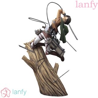 Lanfy โมเดลฟิกเกอร์การ์ตูนอนิเมะ Attack On Titan