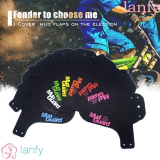 Lanfy บังโคลนพลาสติกหลากสีสําหรับจักรยาน Mtb