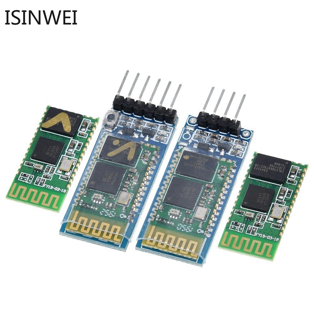 โมดูลตัวรับส่งสัญญาณบลูทูธไร้สาย Hc-05 HC05 Hc-06 HC06 RF RS232 TTL เป็น UART และอะแดปเตอร์ สําหรับ 