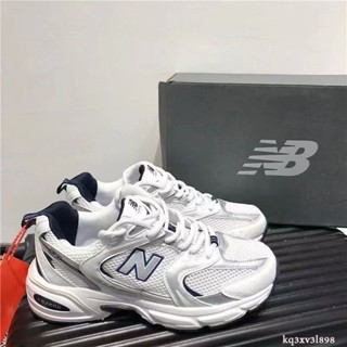  NB 530 new balance รองเท้าผ้าใบรองเท้าเก่าผู้หญิงรองเท้าตาข่ายระบายอากาศรองเท้าวิ่ง