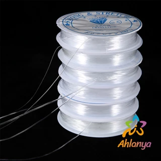 Ahlanya DIY เส้นเอ็น เอ็นยืด เอ็นร้อย ลูกปัด 0.4, 0.5, 0.6, 0.7, 0.8MM Fish Line