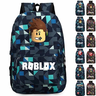 กระเป๋าเป้สะพายหลังลําลอง ลายการ์ตูน Roblox น่ารัก คุณภาพสูง สําหรับผู้ใหญ่ และเด็กผู้ชาย และเด็กผู้หญิง