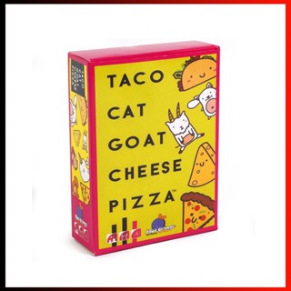 การ์ดเกม Taco Cat Goat Cheese Pizza สําหรับงานปาร์ตี้