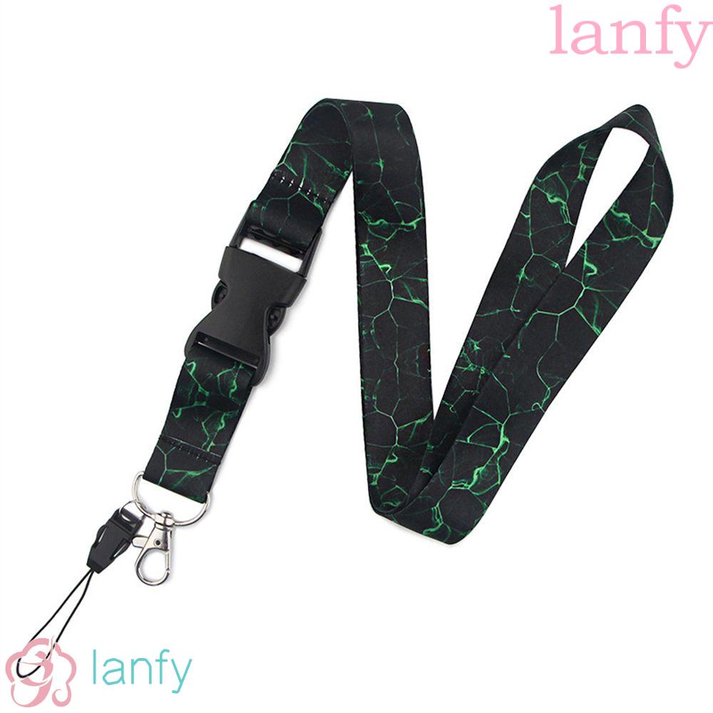 Lanfy อุปกรณ์เสริมโทรศัพท์สายคล้องคอพวงกุญแจริบบิ้นสําหรับห้อยโทรศัพท์มือถือนกหวีดกล้อง
