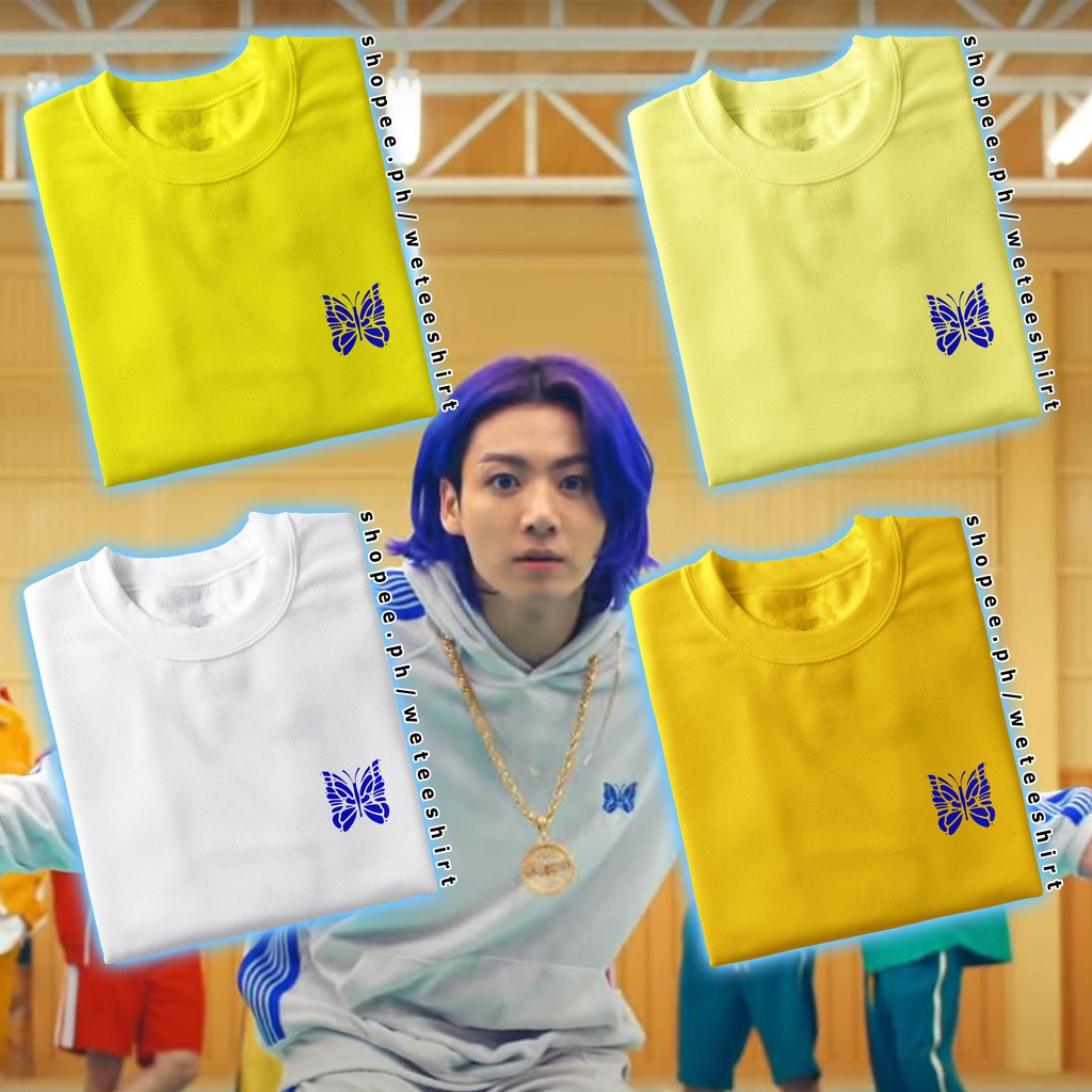 ZGM WXKPOP Bangtan Jungkook Butter Inspired Shirt Outfit /Jeon JK Butterfly T-Shirt / Army Butter Me