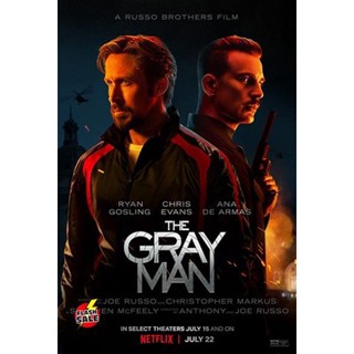 DVD ดีวีดี The Gray Man (2022) ล่องหนฆ่า (เสียง ไทย/อังกฤษ | ซับ ไทย/อังกฤษ) DVD ดีวีดี