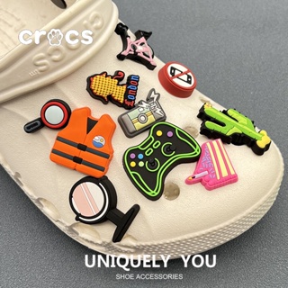 Crocs jibbitz การ์ตูนอะนิเมะรองเท้าหัวเข็มขัดน่ารักอุปกรณ์รองเท้า