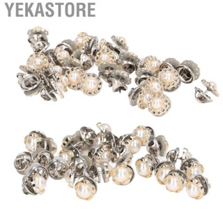 Yekastore No Sew Buttons  150Pcs Cover Up Buttons Pearl Style  for Craft