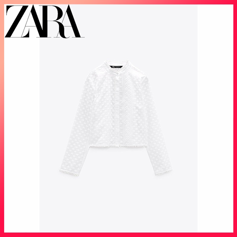 Zara เสื้อปักผู้หญิงใหม่