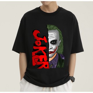 YFjoker เสื้อ แขนสั้น ลายโจ๊กเกอร์ เสื้อผ้าแฟชั่น คอกลม ลายโจ๊กเกอร์ เสื้อยืดสตรีท ใส่ได้ทั้งชายและหญิง