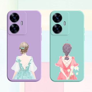 เคส realme C55 เคสโทรศัพท์ ซิลิโคนเหลว เคสนิ่ม CSF_A