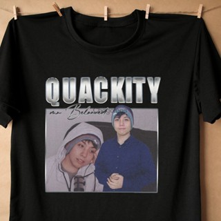 เสื้อยืด พิมพ์ลาย Quackity My Beloved สไตล์เรโทร