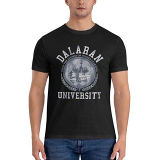 เสื้อยืด พิมพ์ลาย World Of Warcraft Dalaran University แฟชั่นยอดนิยม