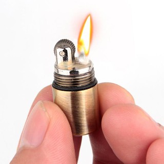 ไฟฉาย Mini Compact Kerosene Lighter Key Chain