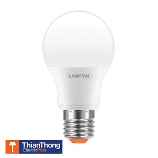 สว่างยิ่งขึ้น LAMPTAN หลอดไฟ LED Bulb SHINE 8W E27 4000K แสงคูลไวท์ กึ่งขาวกึ่งเหลือง