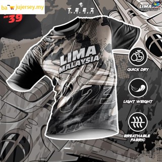 【พร้อมส่ง】BAJU Jersi LIMA LANGKAWI SUBLIMATION เสื้อยืดลําลอง สําหรับผู้ชาย ผู้หญิง