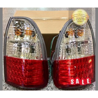 * ไฟท้าย ไฟท้ายแต่ง สตาด้า strada 1995 1997 1999 2000 2001 2002 2004 LED สีขาวแดง ราคาต่อคู่ การันตีสิ้นค้าคุณภาพดี ***