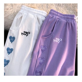 1086# Embroidered summer casual pants small white pants summer sports shorts