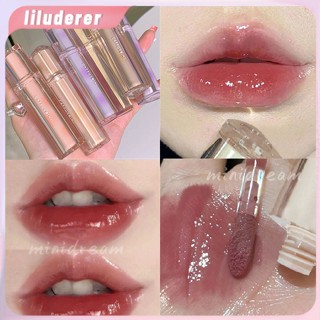 Cappulini Crystal Mirror ลิปกลอส Nude Lip Tint ลิปสติกกันน้ำติดทนนานลิปสติก Non-Stick Cup Lip Tint HO