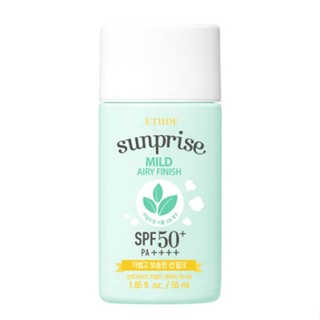 [Etude House] Sunprise Mild Airy Finish SPF50+/PA++++ 55 มล.