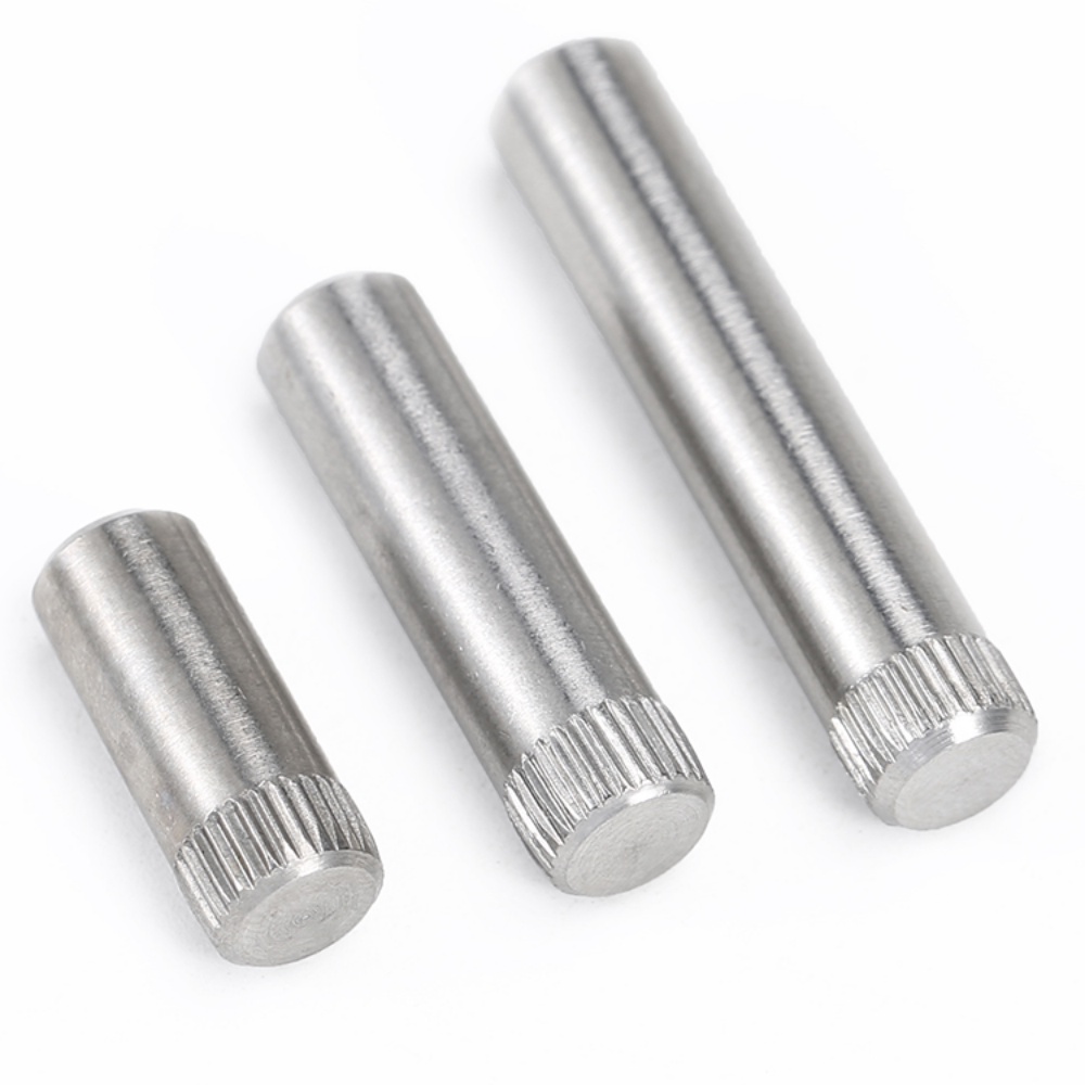 สแตนเลส 304 ปิ้นกลม ปิ้นกลมตัน พินเหล็ก สลักกลม Dowel Pin M1.5M2M3-M8【YHL-1E】 - รูปที่ 2