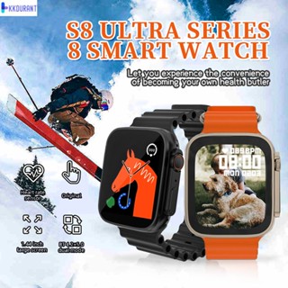 S8 Ultra Series 8 Smart Watch หน้าจอ Hd อัจฉริยะโหลดไร้สายบลูทูธโทรกีฬาวิ่ง KDURANT