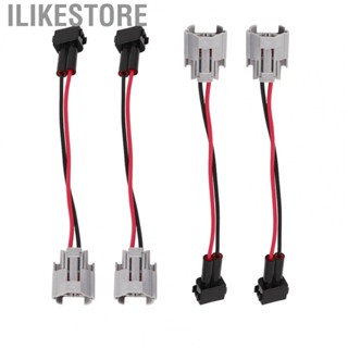 Ilikestore 4pcs Fuel Injector Harness Adapter ABS For Female To EV1 A Male Adapter Plug