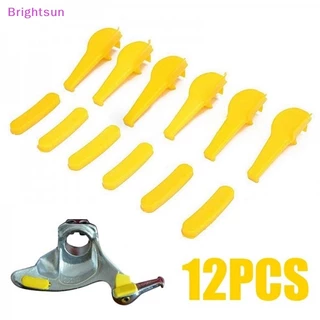 Brightsun 12 ชิ้นยางรถเปลี่ยนไนลอน Mount Demount เป็ดแทรก Tyre ขอบป้องกันใหม่