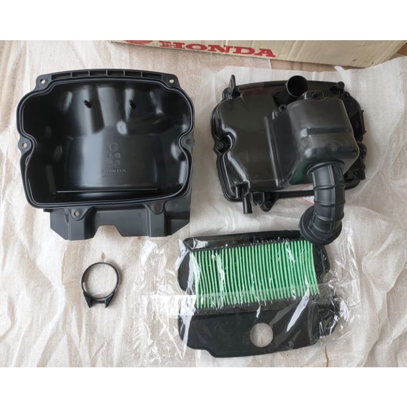 ชุดหม้อกรองแท้เวฟ110iรุ่นปี2021-23, SUPER CUBปี2021-23(17210-K1M-TOO/17225-K1M-T00/17235-K1M-T00/172