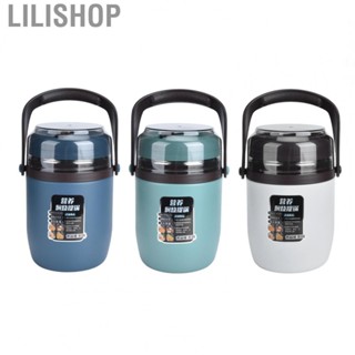 Lilishop Insulated  Container 2L Stainless Steel Vacuum Insulated Soup Jar With