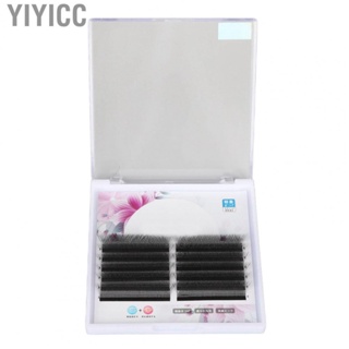 Yiyicc Grafting   Extension  Curled Dense 12mm Comfortable Simple Operation  for Daily Makeup