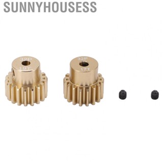 Sunnyhousess Aluminum RC  Pinion  Hard Anodic Oxidation RC  Pinion 32P 0.8M  for 1/10 RC Car 3.175mm Brushless  Axle