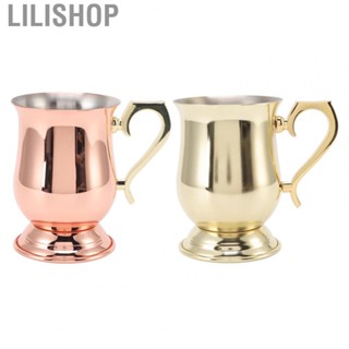 Lilishop Moscow Cocktail Mule Mug Cocktail Mug Multipurpose Stainless Steel for Iced  for Cocktails