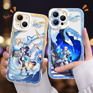 เคสโทรศัพท์ซิลิโคน TPU ใส แบบนิ่ม ลาย Jeppard Pella กันกระแทก สําหรับ iPhone 14 13 12 11 XS Pro Max Honkai: Star Rail XR X 8 7 6S Plus Mini