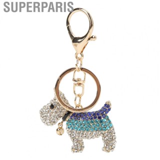 Superparis Keychain  Dog Keychain Electroplating Process for Commencement for Anniversary for Birthday