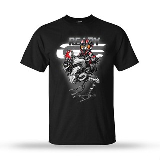 【ใหม่】Motorcycle O-Neck Printed T-Shirt Short Sleeve T Shirt For BMW F650GS F700GS F800GS F850GS R1200GS R1250 GS Advent