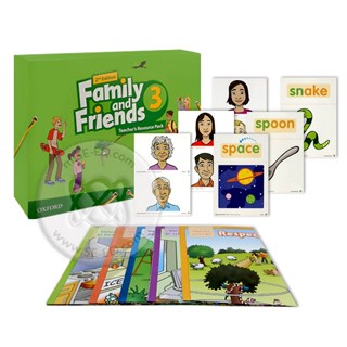 Bundanjai (หนังสือเรียนภาษาอังกฤษ Oxford) Family and Friends 2nd ED 3 : Teachers Resource (Set)