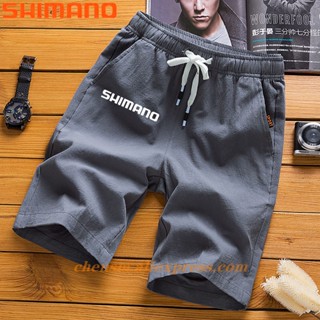 Shimano ใหม่ กางเกงขาสั้นลําลอง ทรงหลวม เหมาะกับการวิ่งจ๊อกกิ้ง ตกปลา ชายหาด กลางแจ้ง สําหรับผู้ชาย ไซซ์ M-5XL