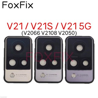 เลนส์กระจกด้านหลัง พร้อมกรอบ แบบเปลี่ยน สําหรับ vivo V21 5G …