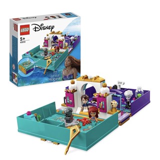 Lego หนังสือนิทานนางเงือกดิสนีย์ The Little Mermaid สําหรับเด็กอายุ 5 ปีขึ้นไป 134 ชิ้น 43213