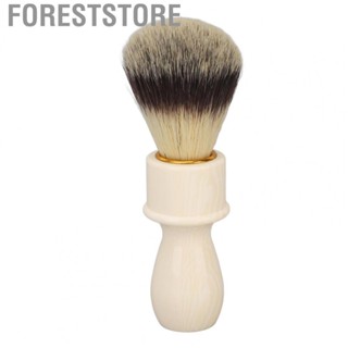 Foreststore Shaving Brush Portable Professional Fashionable Salon Shaving Brush Resin Handle for Daily Life