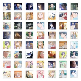 สติกเกอร์ ลาย My Love Story with Yamada-kun At Lv999 กันน้ํา สําหรับตกแต่งกระเป๋าเดินทาง แล็ปท็อป DIY 63 ชิ้น ต่อชุด